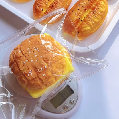Squishy Cheese Bread Stress Relief Decompression Toy