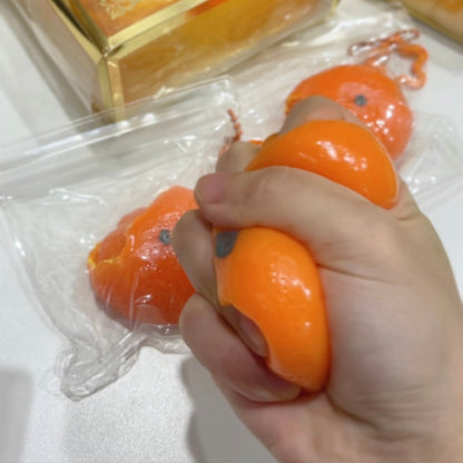 Orange Squishy Stress Relief Decompression Toy