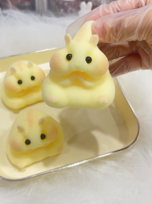 Squishy Hamster Stress Relief Toy with Starches